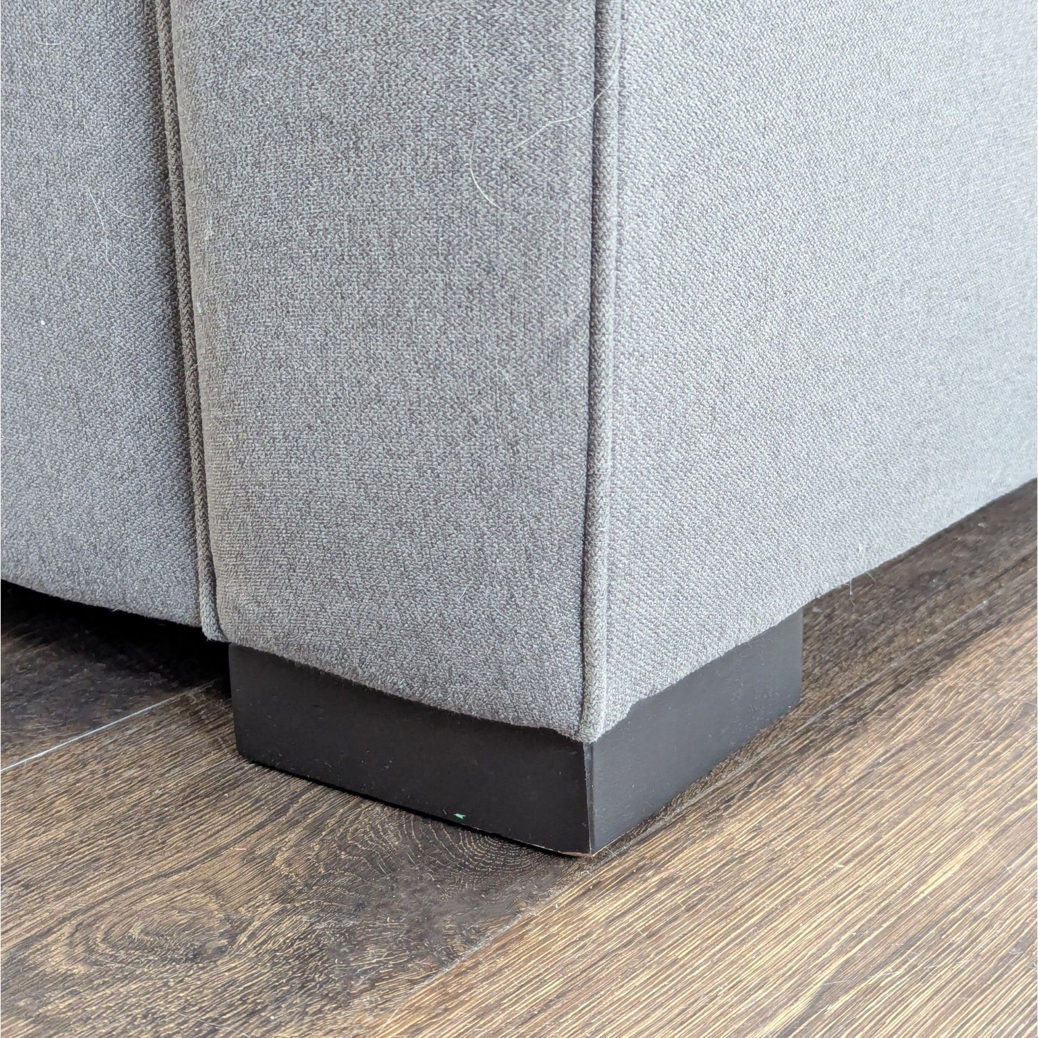 Jonathan Louis 3-Seat Gray Sofa with Rolled Arms Sofa - image-9