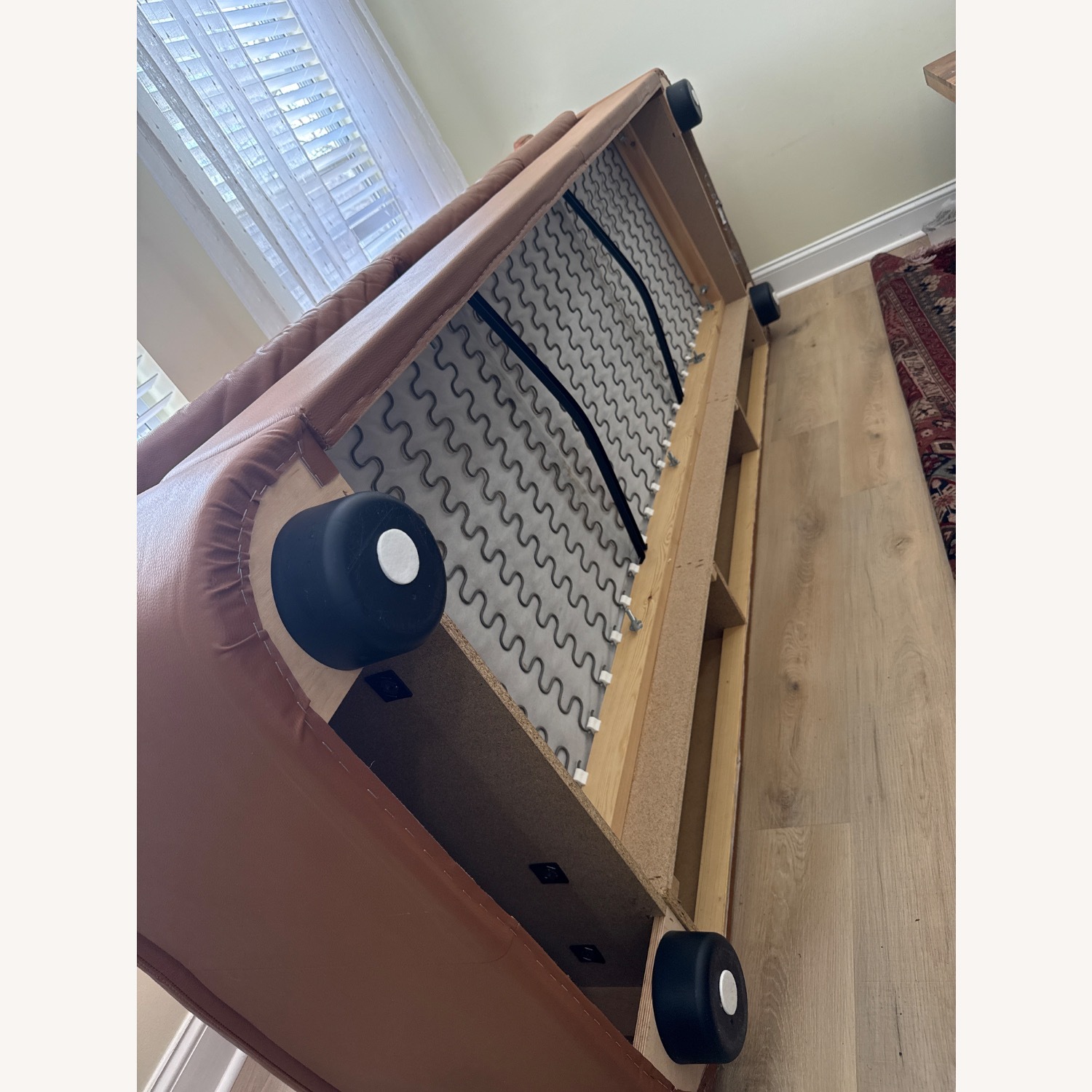 IKEA LIDHULT Leather 3 Seats Sofa  - image-14