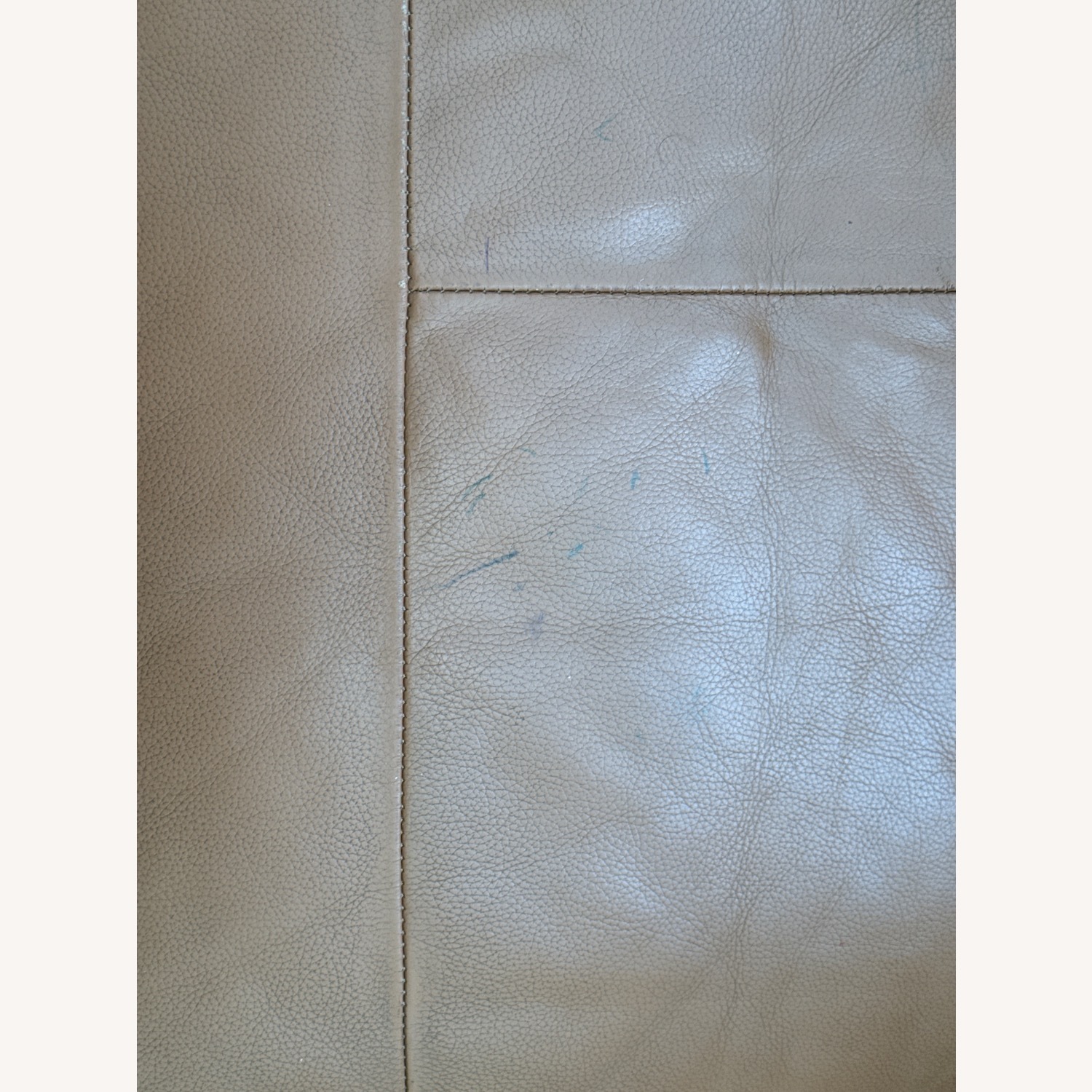 IKEA LIDHULT Leather 3 Seats Sofa  - image-7