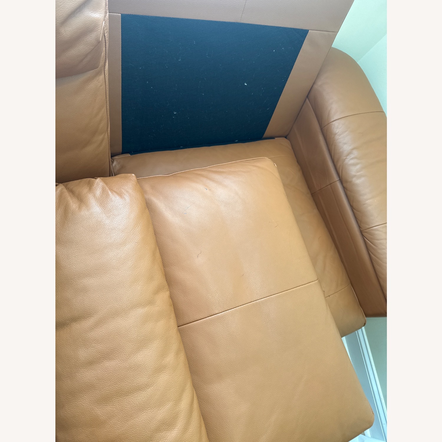 IKEA LIDHULT Leather 3 Seats Sofa  - image-9