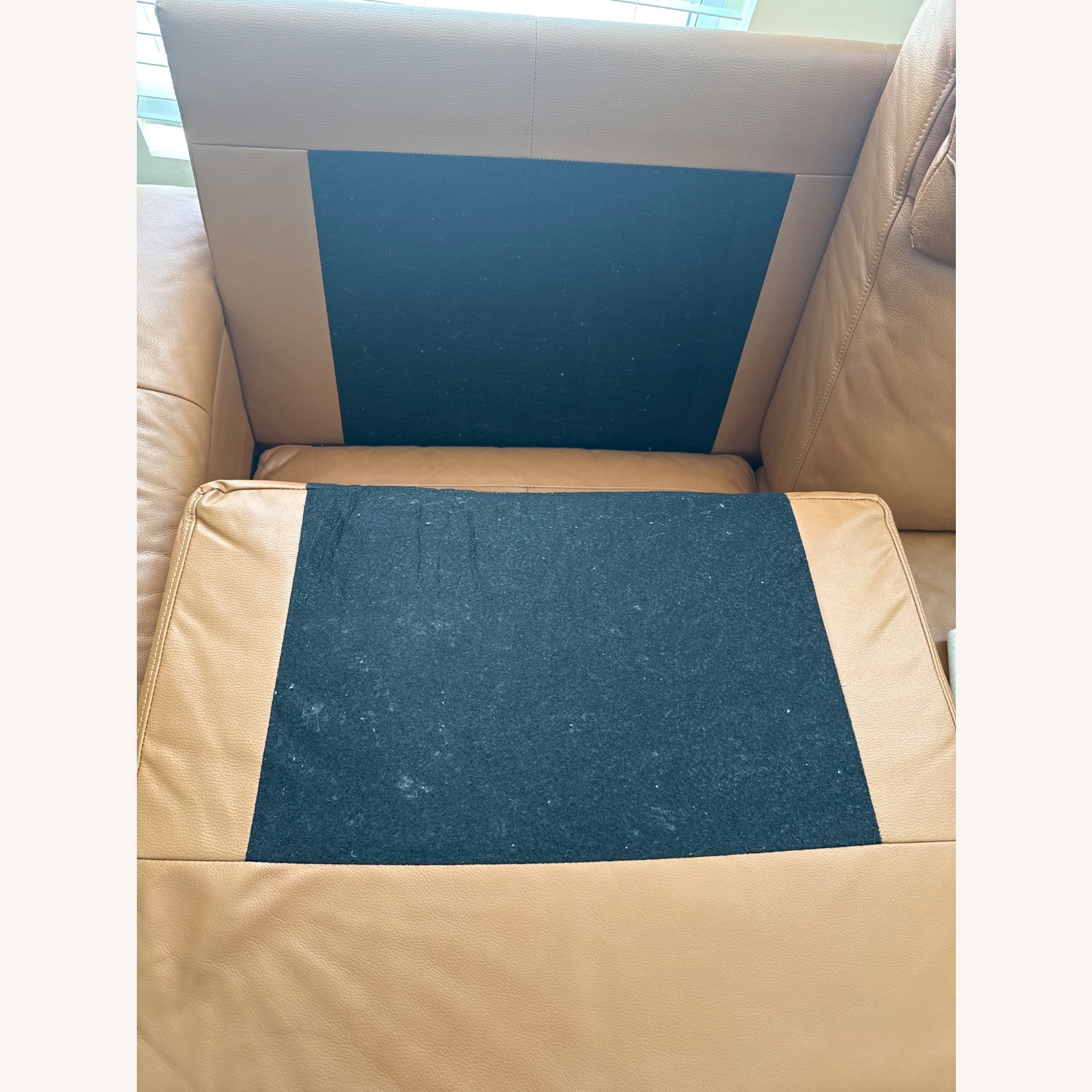 IKEA LIDHULT Leather 3 Seats Sofa  - image-5