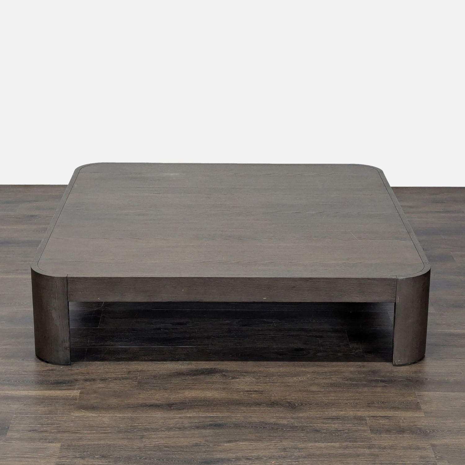 Restoration Hardware Square Wood Coffee Table - image-2
