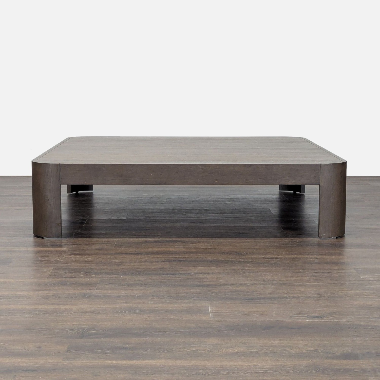 Restoration Hardware Square Wood Coffee Table - image-1