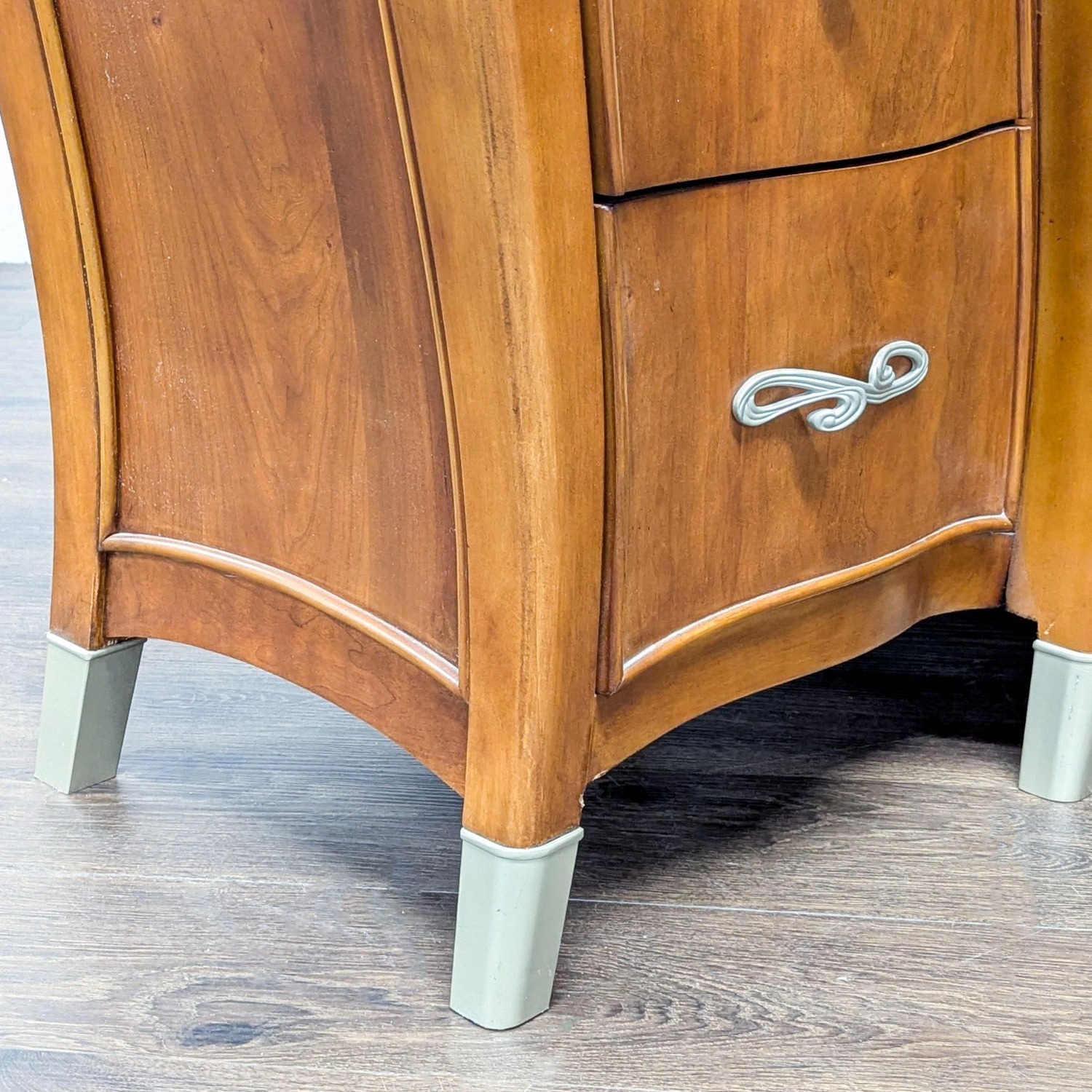 Michael Amini Elegant Wood Dresser with Mirror  - image-10