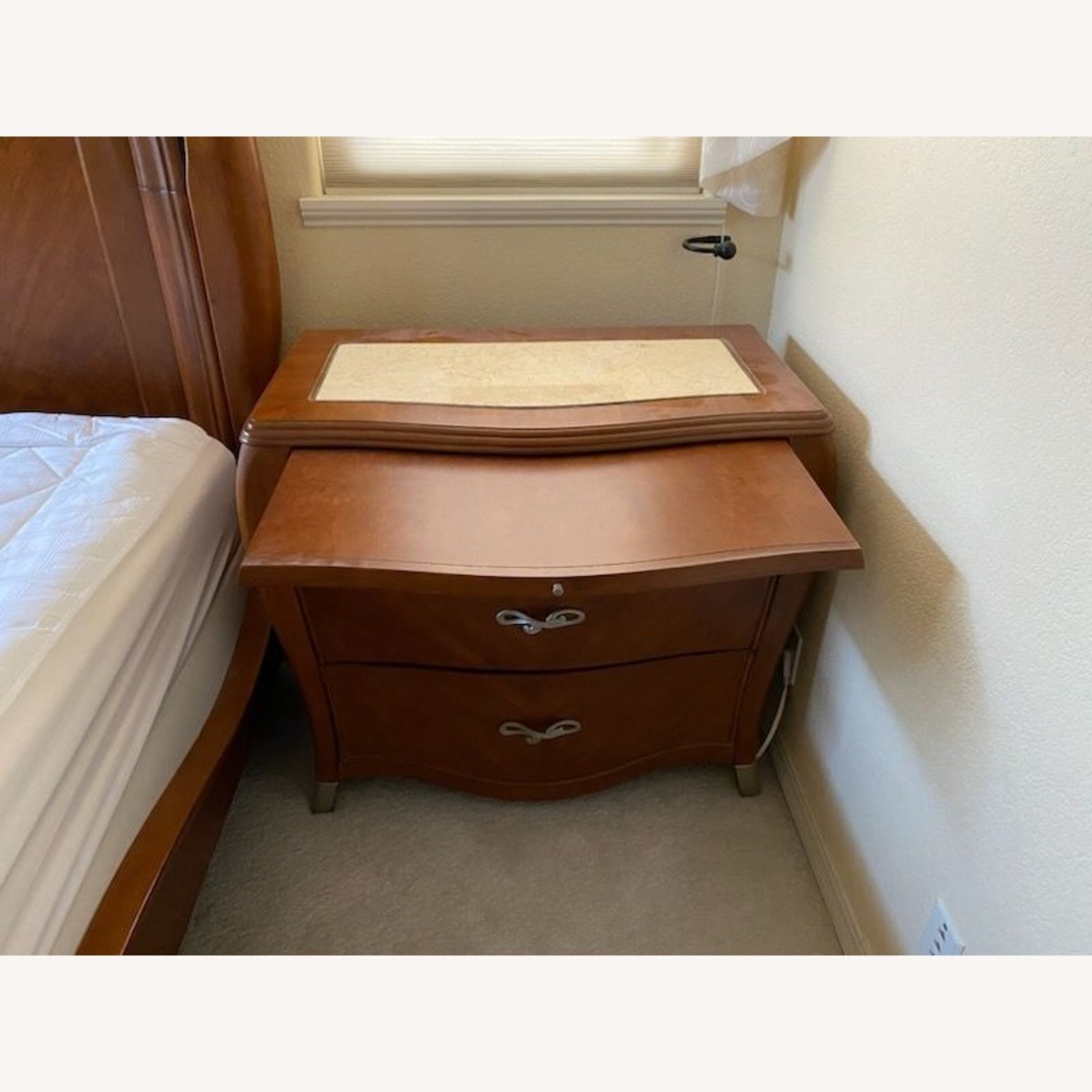 Michael Amini Three Drawer Nightstand - image-12