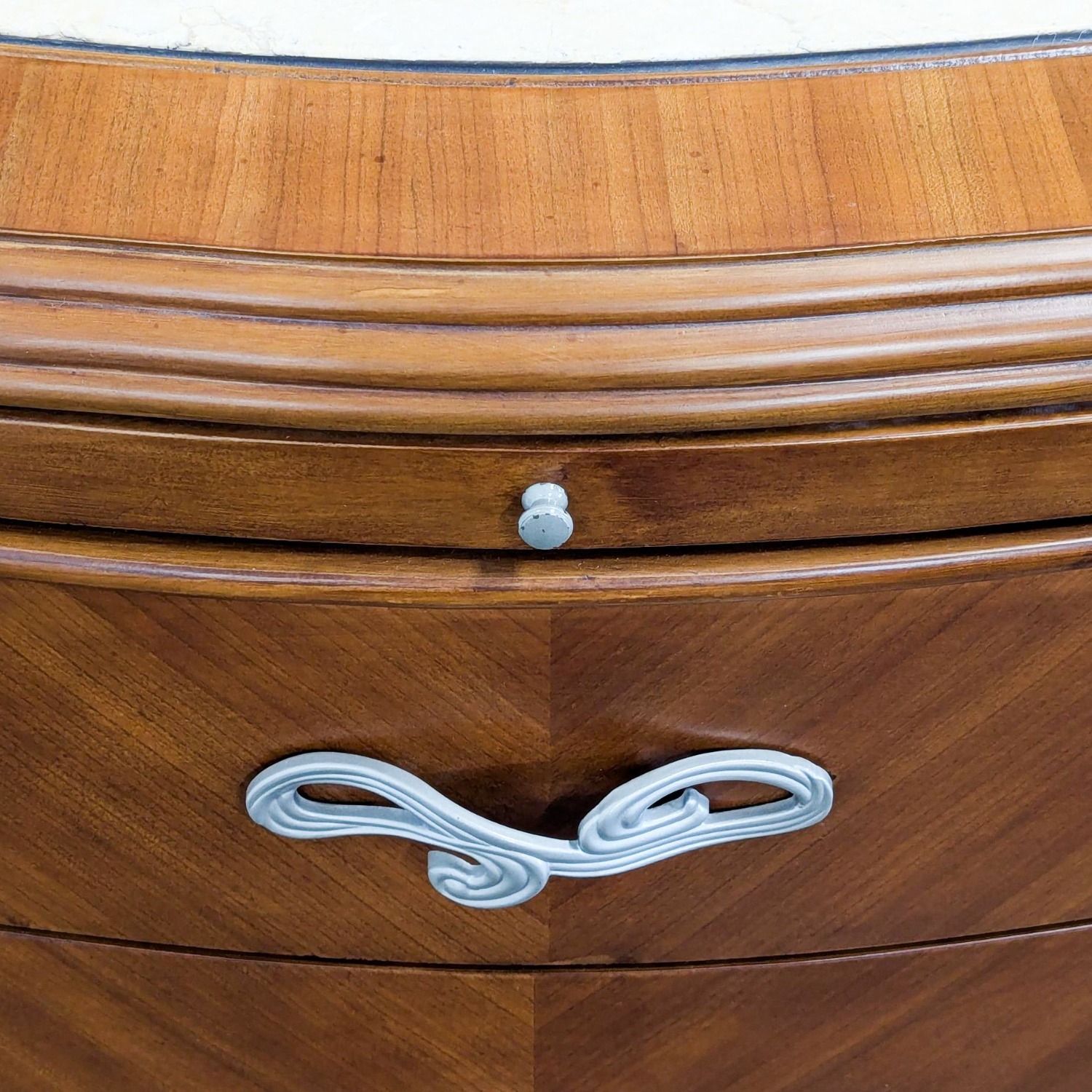 Michael Amini Three Drawer Nightstand - image-10