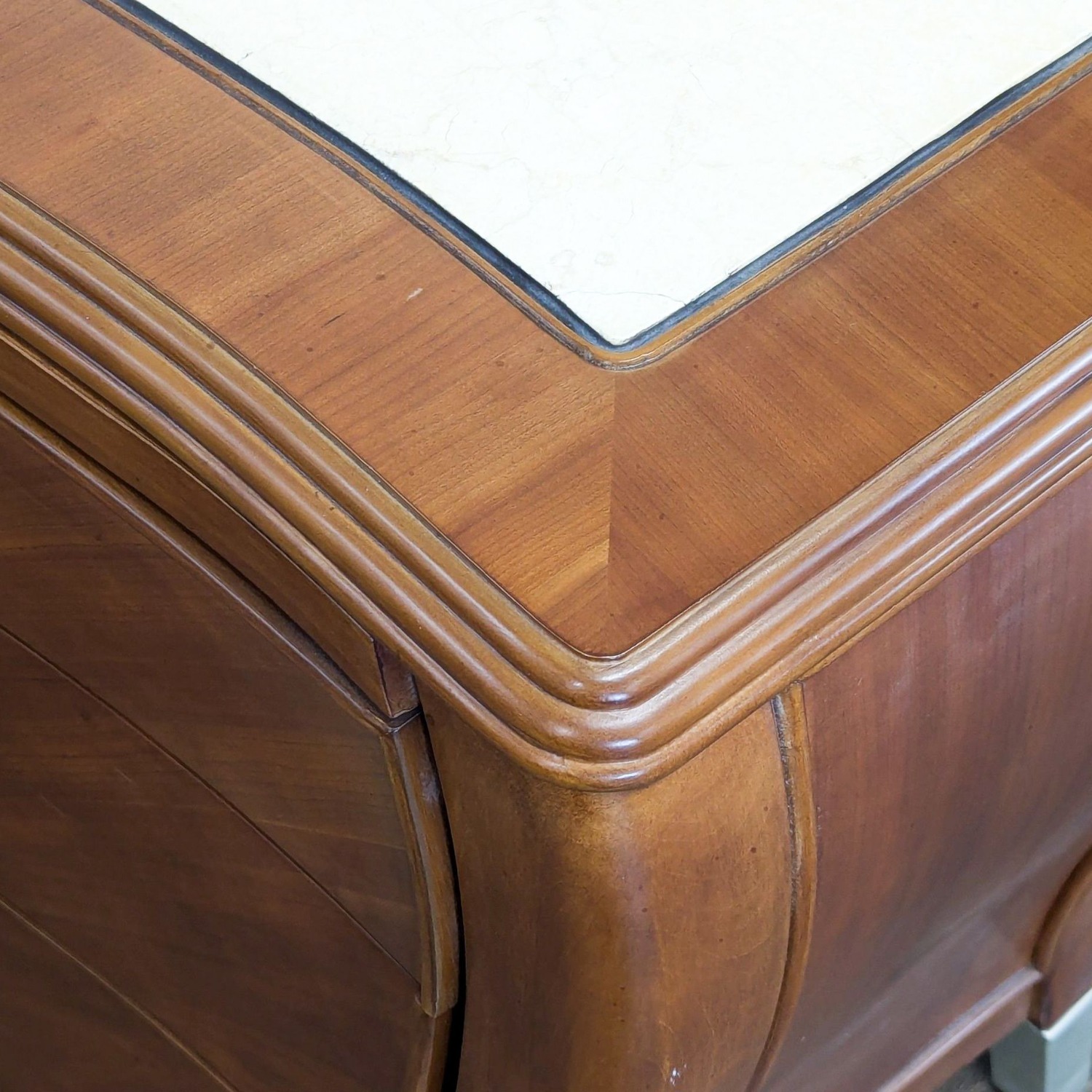 Michael Amini Three Drawer Nightstand - image-8