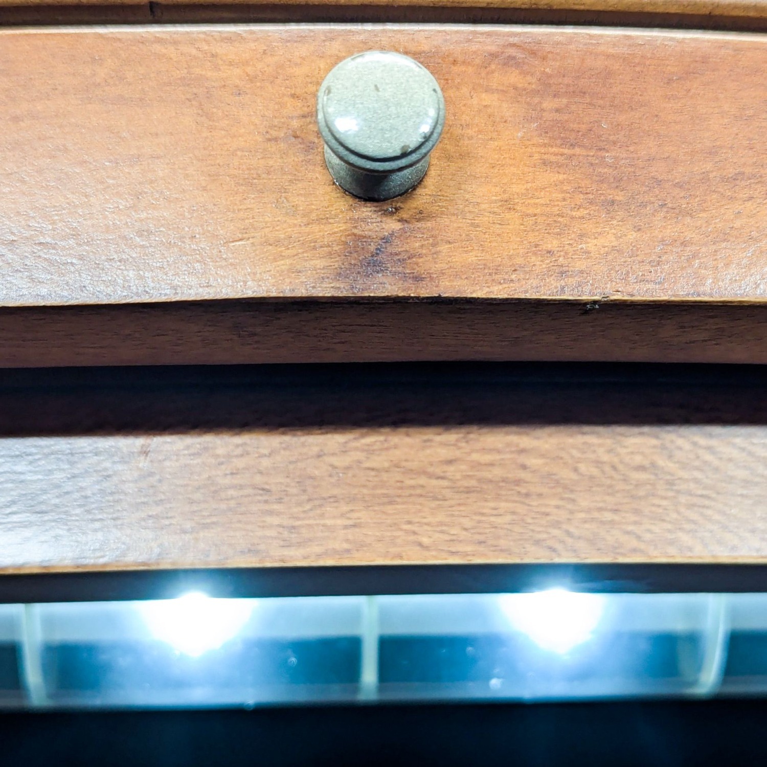 Michael Amini Three Drawer Nightstand - image-1