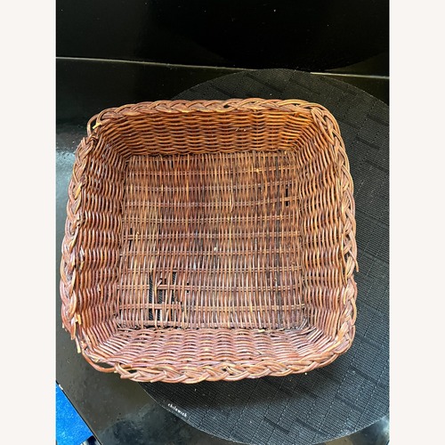 Used Wood basket for sale on AptDeco