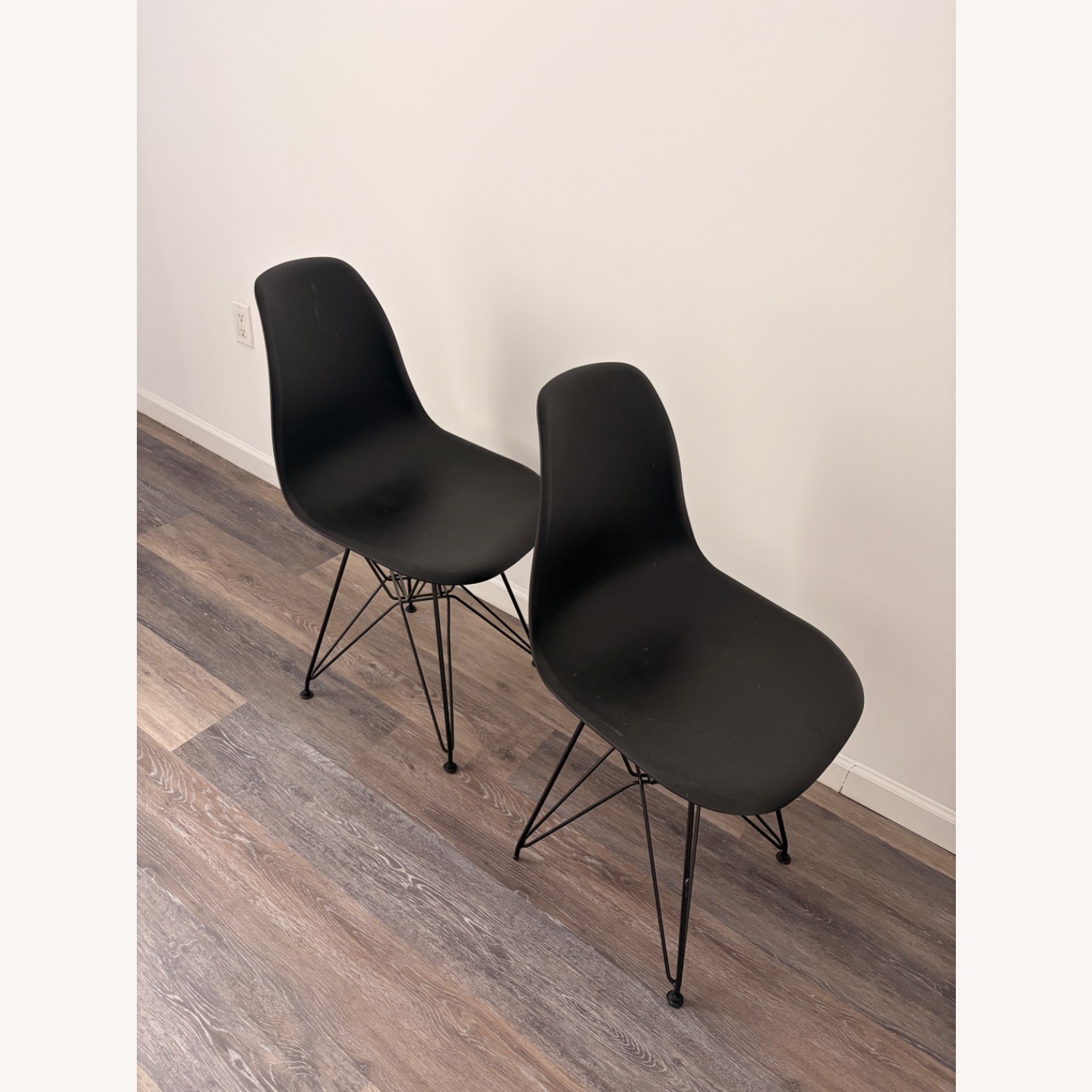 CB2 Black Dining Chairs - image-5