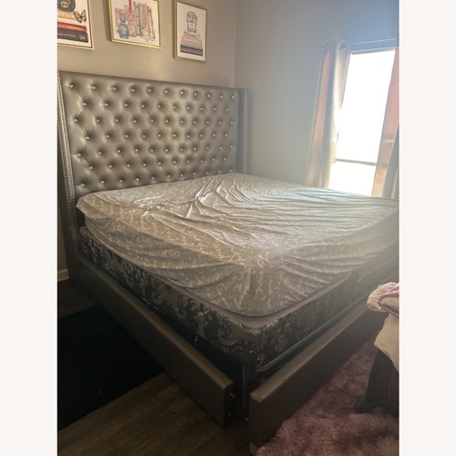 Used King Size Bed Frame  for sale on AptDeco