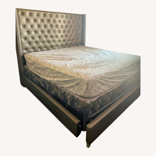 Used King Size Bed Frame  for sale on AptDeco