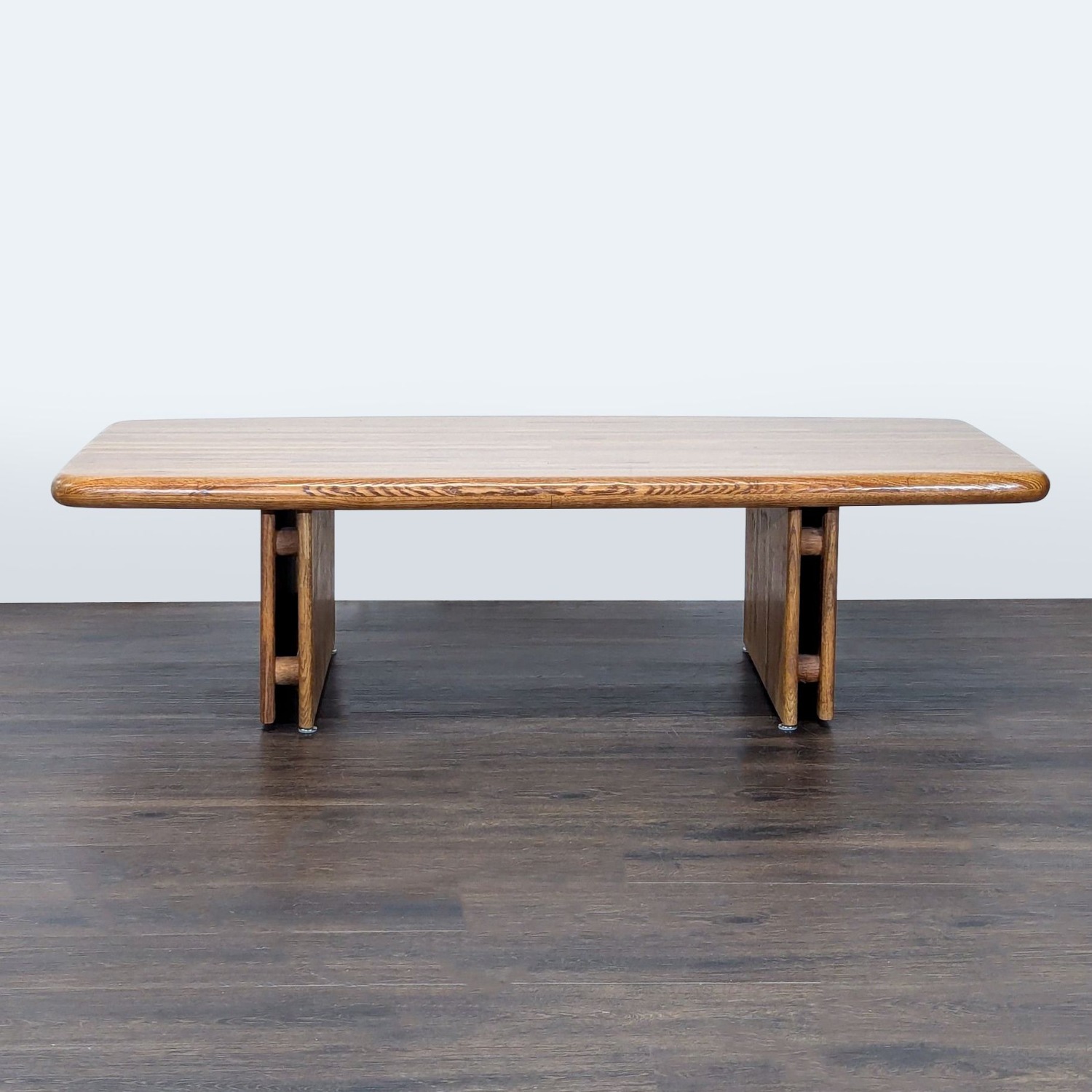 Post Modern Oak Coffee Table - image-2