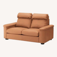 IKEA Lidhult Leather Sofa 
