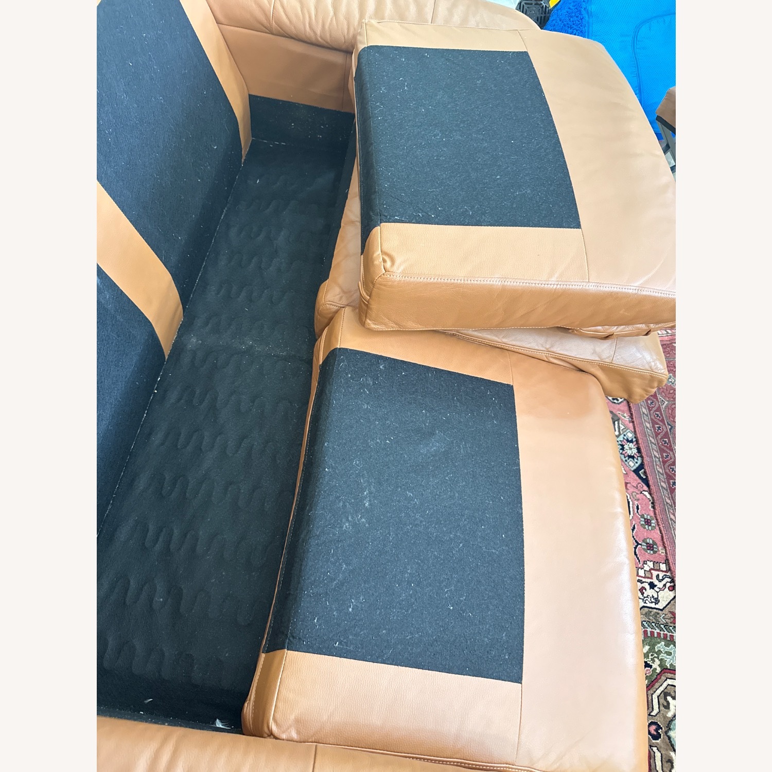 IKEA Lidhult Leather Sofa  - image-8