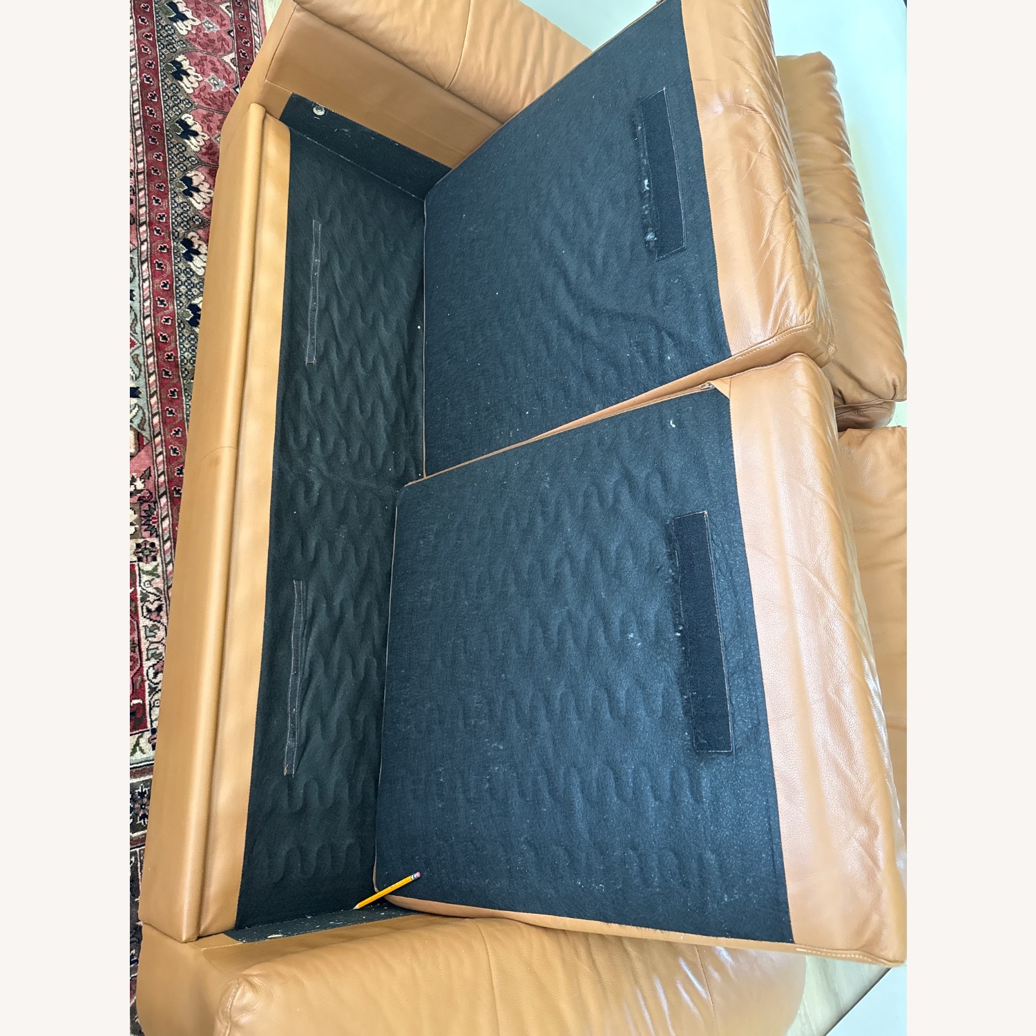 IKEA Lidhult Leather Sofa  - image-5