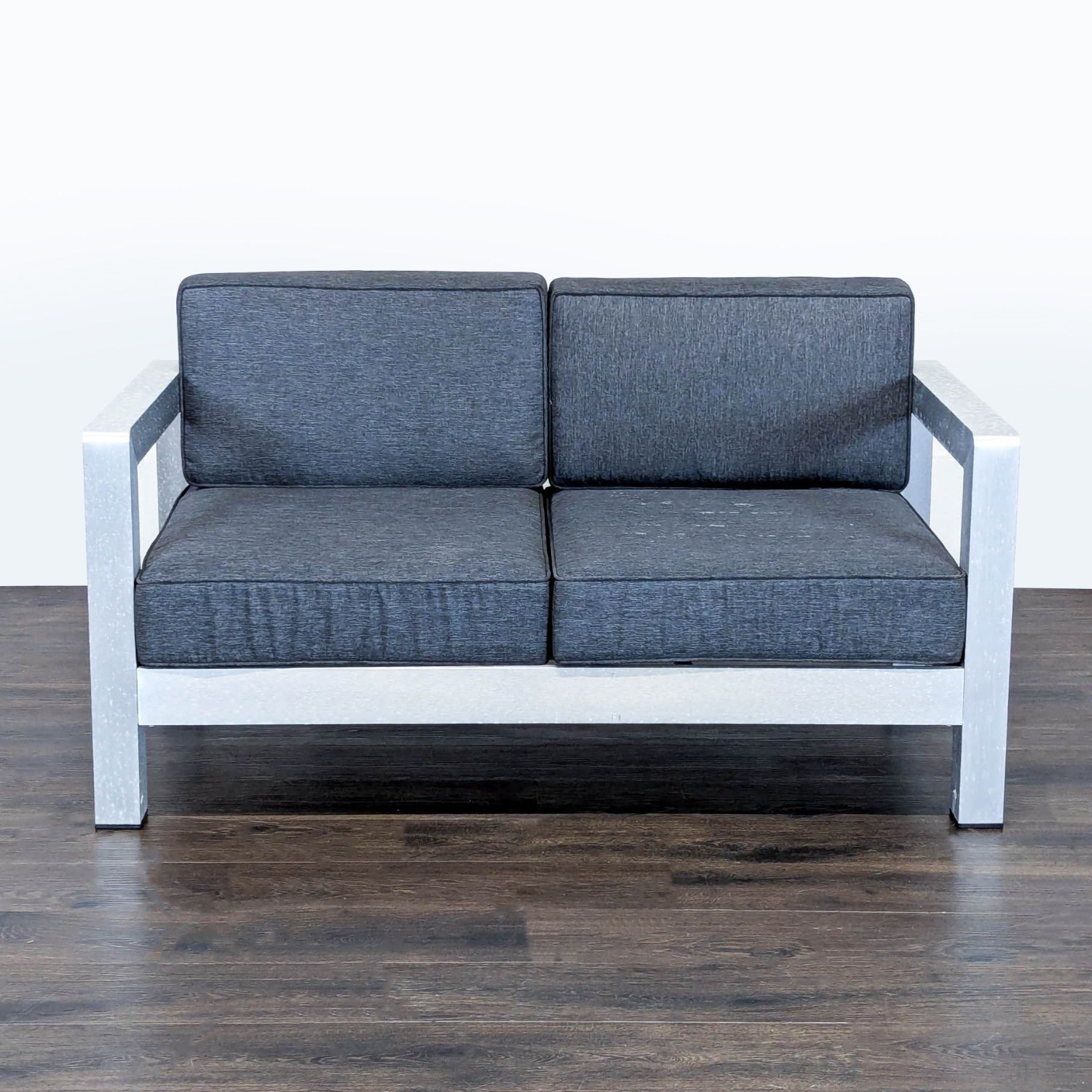 Christopher Knight Aviara Modern Gray Cushioned Sofa - image-3