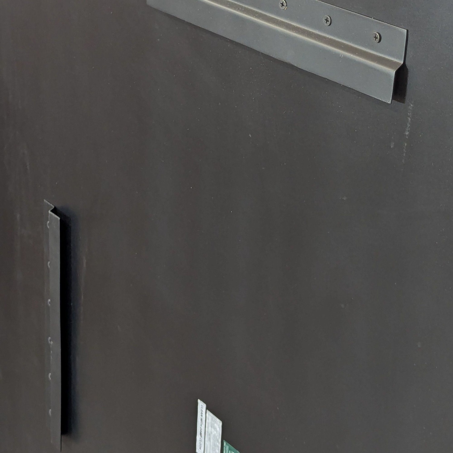 CB2 Racco I Modern Geometric Black Wall Art Panel - image-5