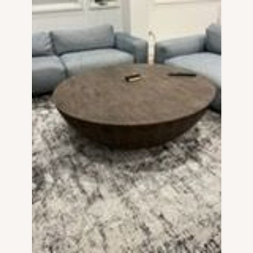 Used Wooden Sphere Coffee Table for sale on AptDeco