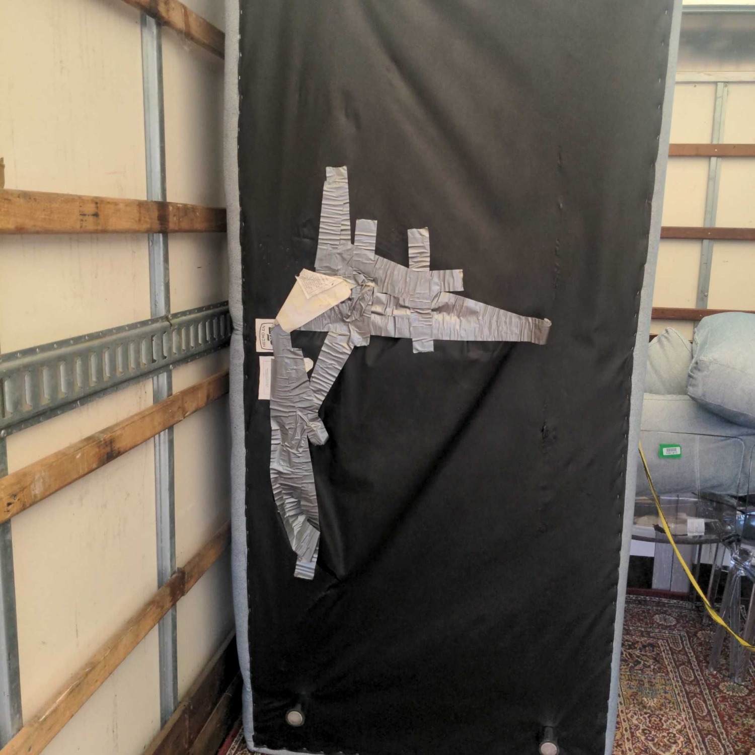 Four Hands Fenton 3-Seat Sofa in Light Blue - image-1