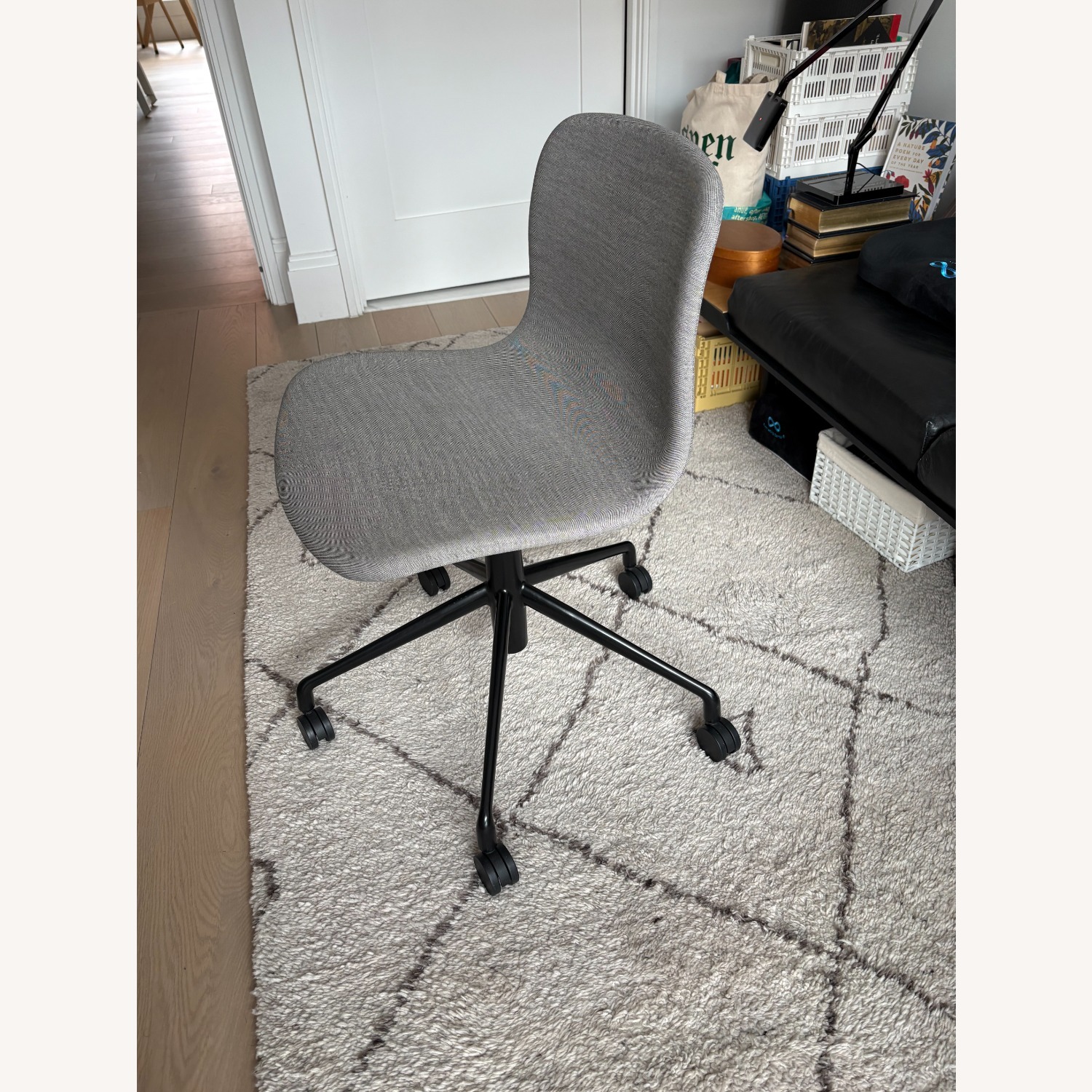 Hay About A Chair Light Gray Fabric Office Chair - image-3