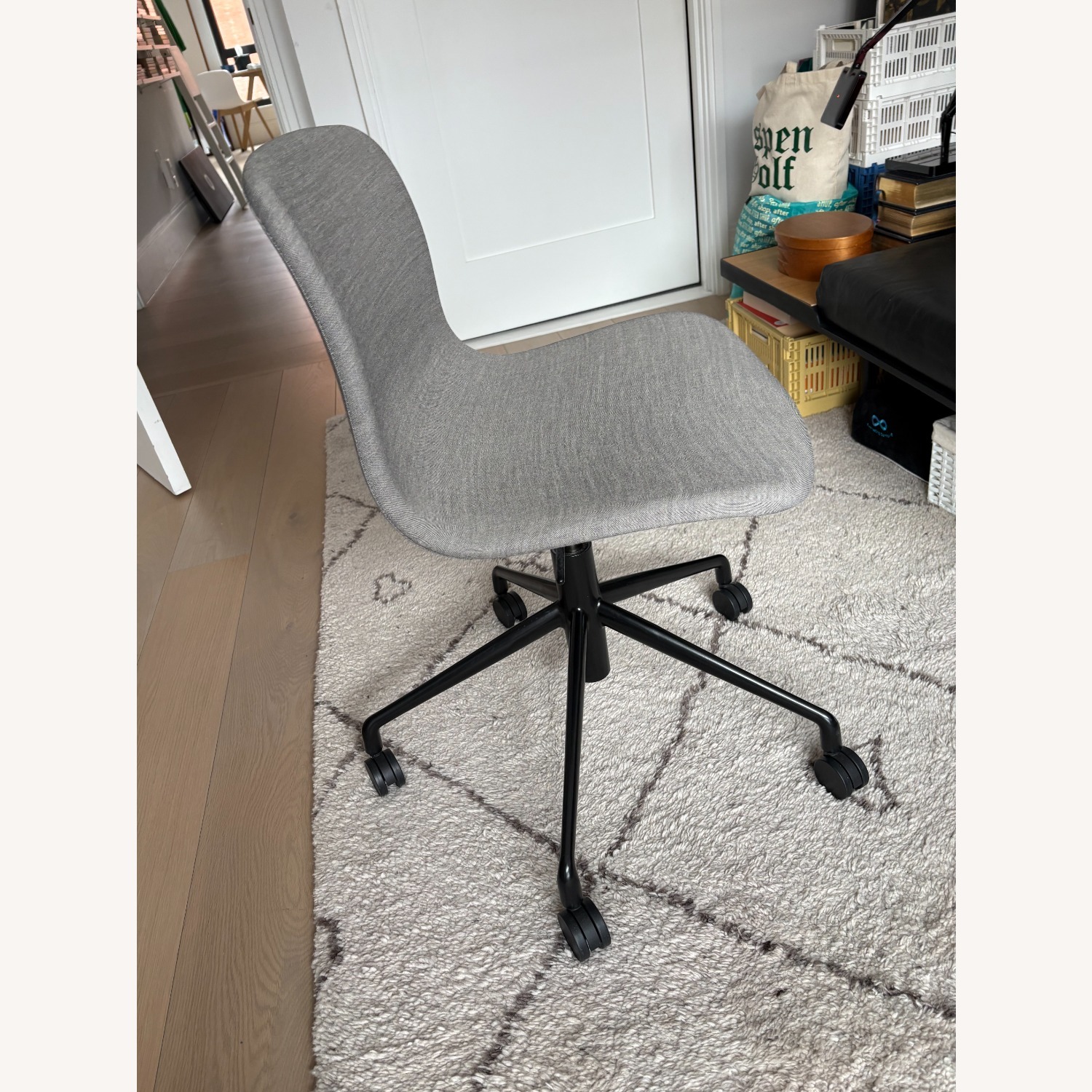 Hay About A Chair Light Gray Fabric Office Chair - image-2