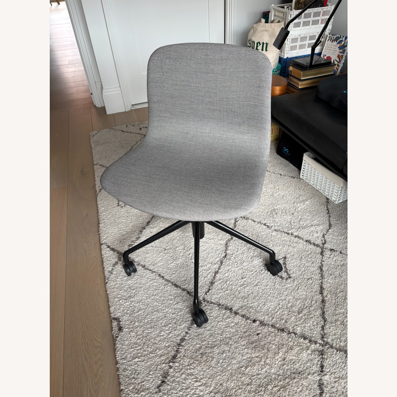 Hay About A Chair Light Gray Fabric Office Chair - image-1