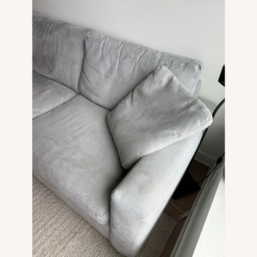 Used Room and Board Metro Gray Sectional Sofa for sale on AptDeco
