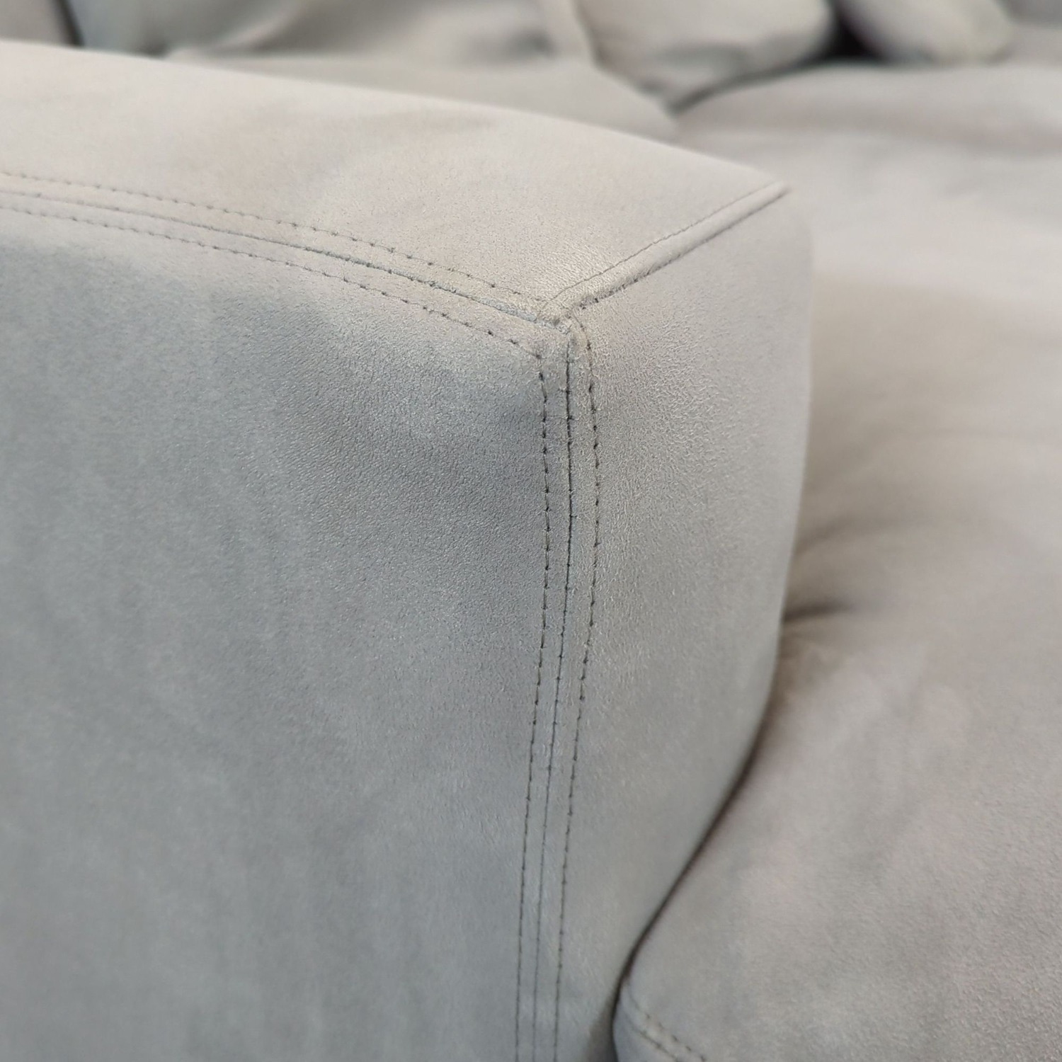 Room and Board Metro Gray Sectional Sofa - image-6