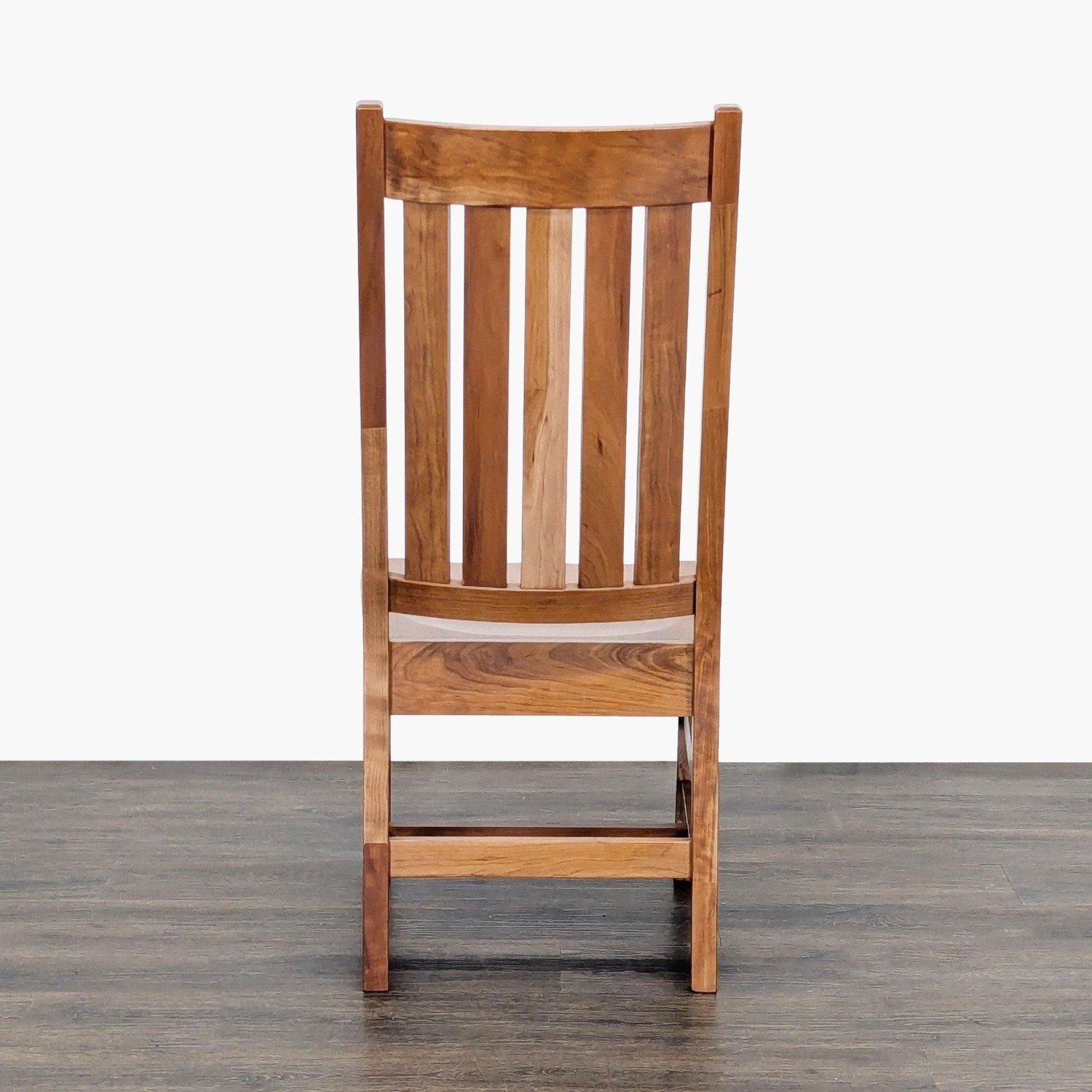 Amish Williamsburg Dining Chair in Rustic Cherry	 - image-4