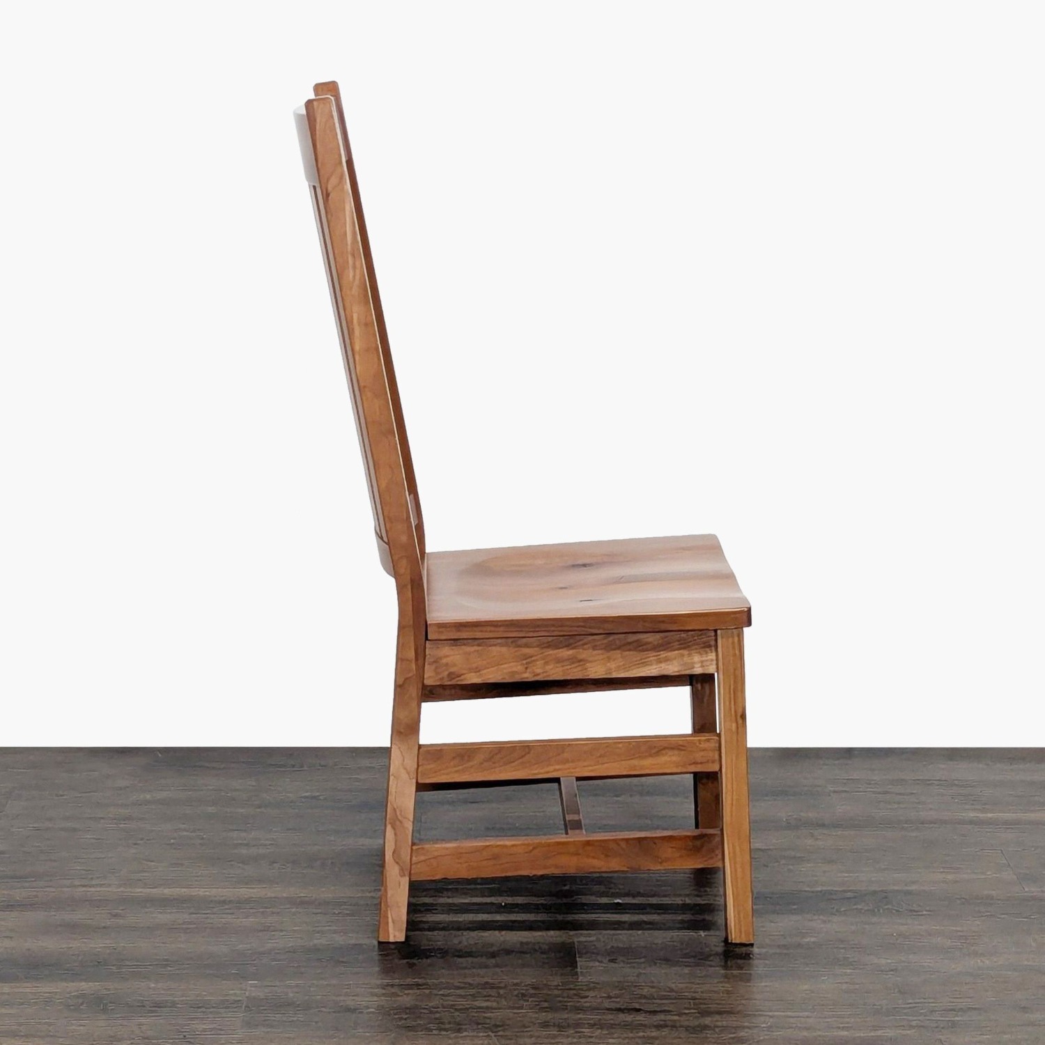 Amish Williamsburg Dining Chair in Rustic Cherry	 - image-3