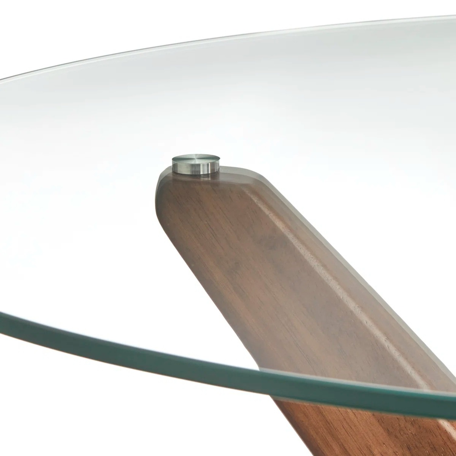 Wayfair Round Glass Dining Table - image-3