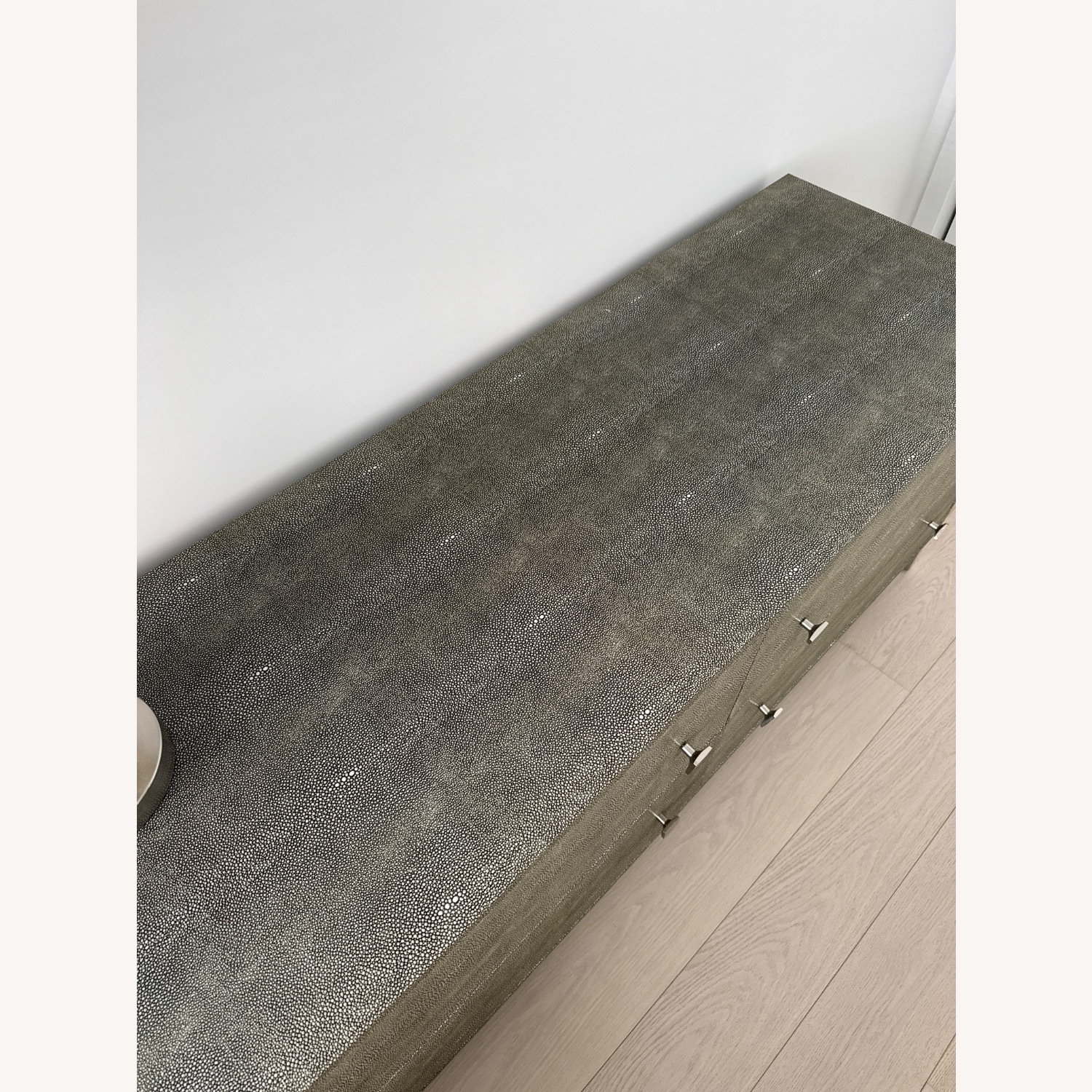 CB2 Shagreen Dark Gray Dresser - image-4