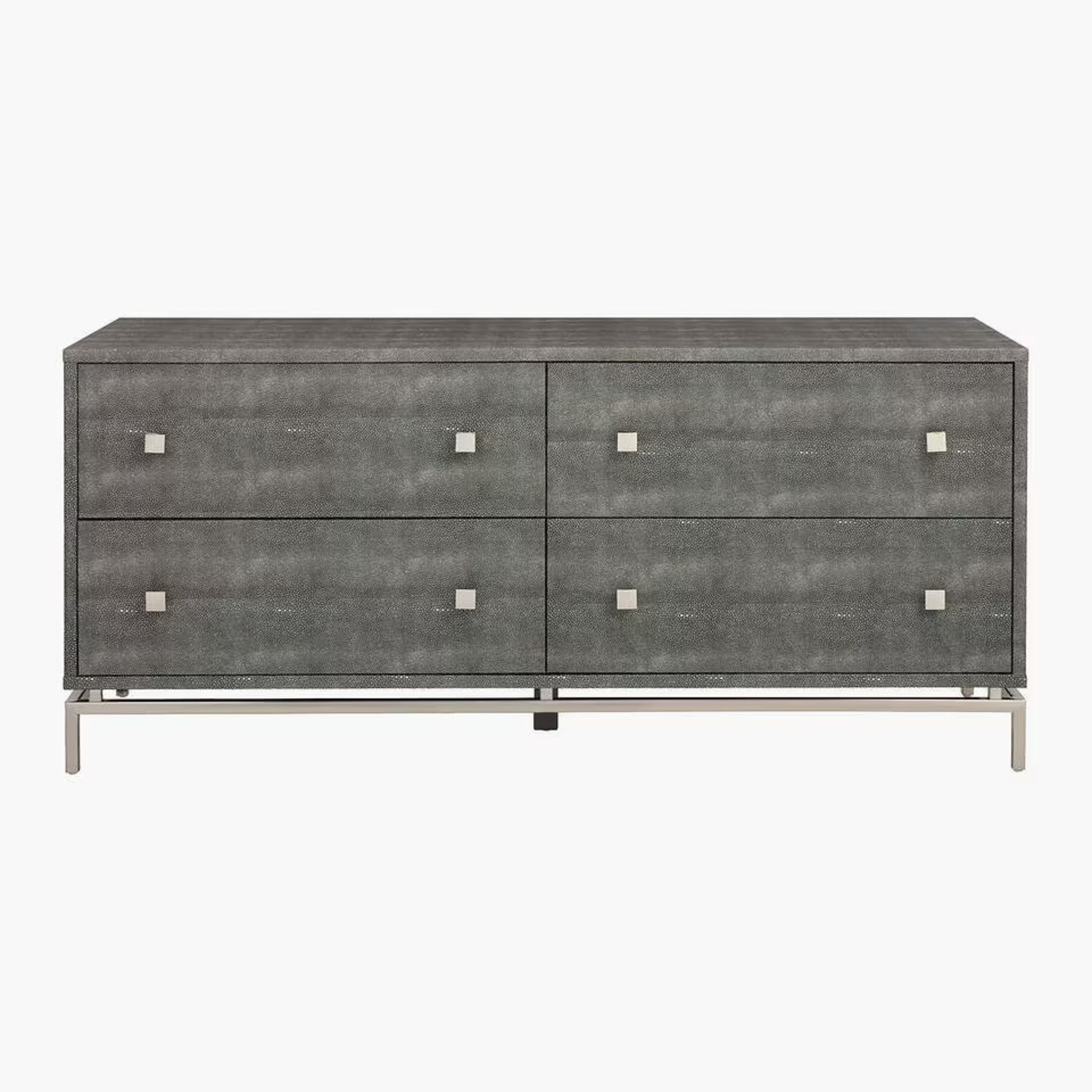 CB2 Shagreen Dark Gray Dresser - image-7