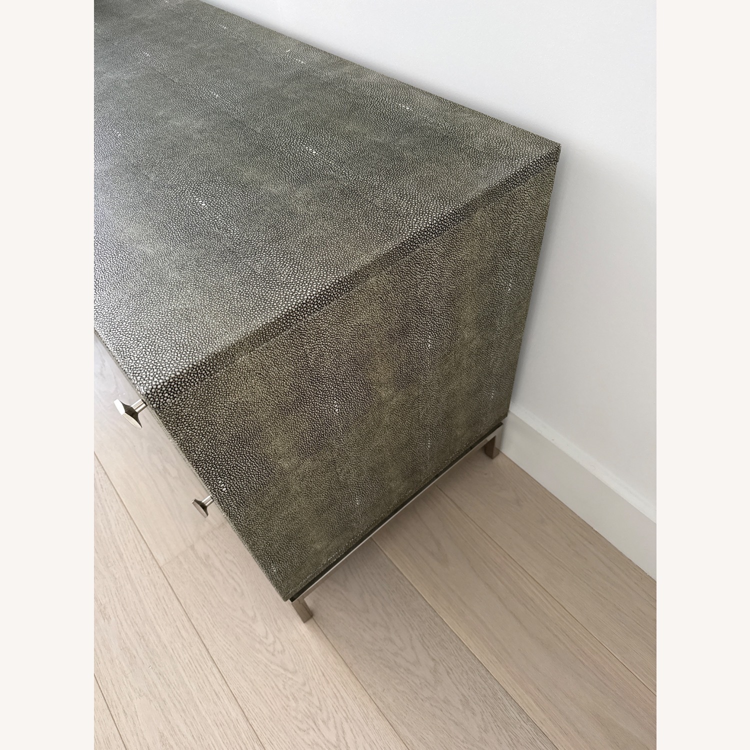 CB2 Shagreen Dark Gray Dresser - image-3
