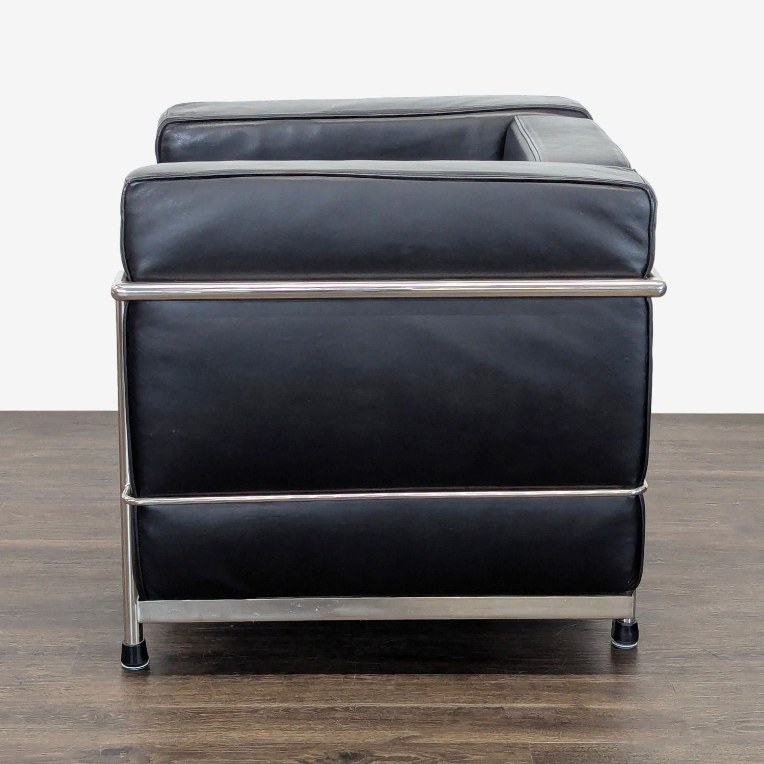 Design Within Reach LC2 Petit Modele Modern Black Armchair - image-6