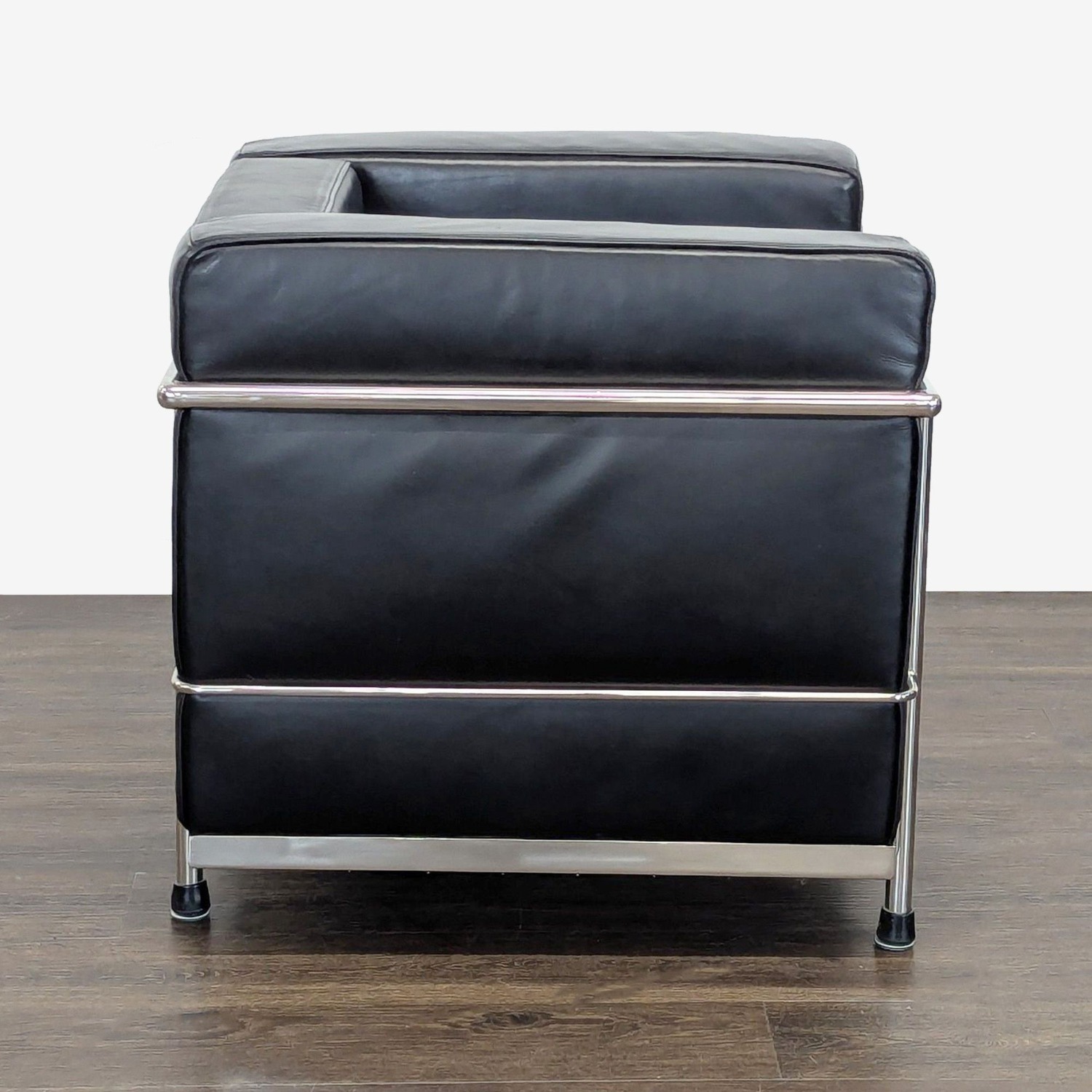 Design Within Reach LC2 Petit Modele Modern Black Armchair - image-4