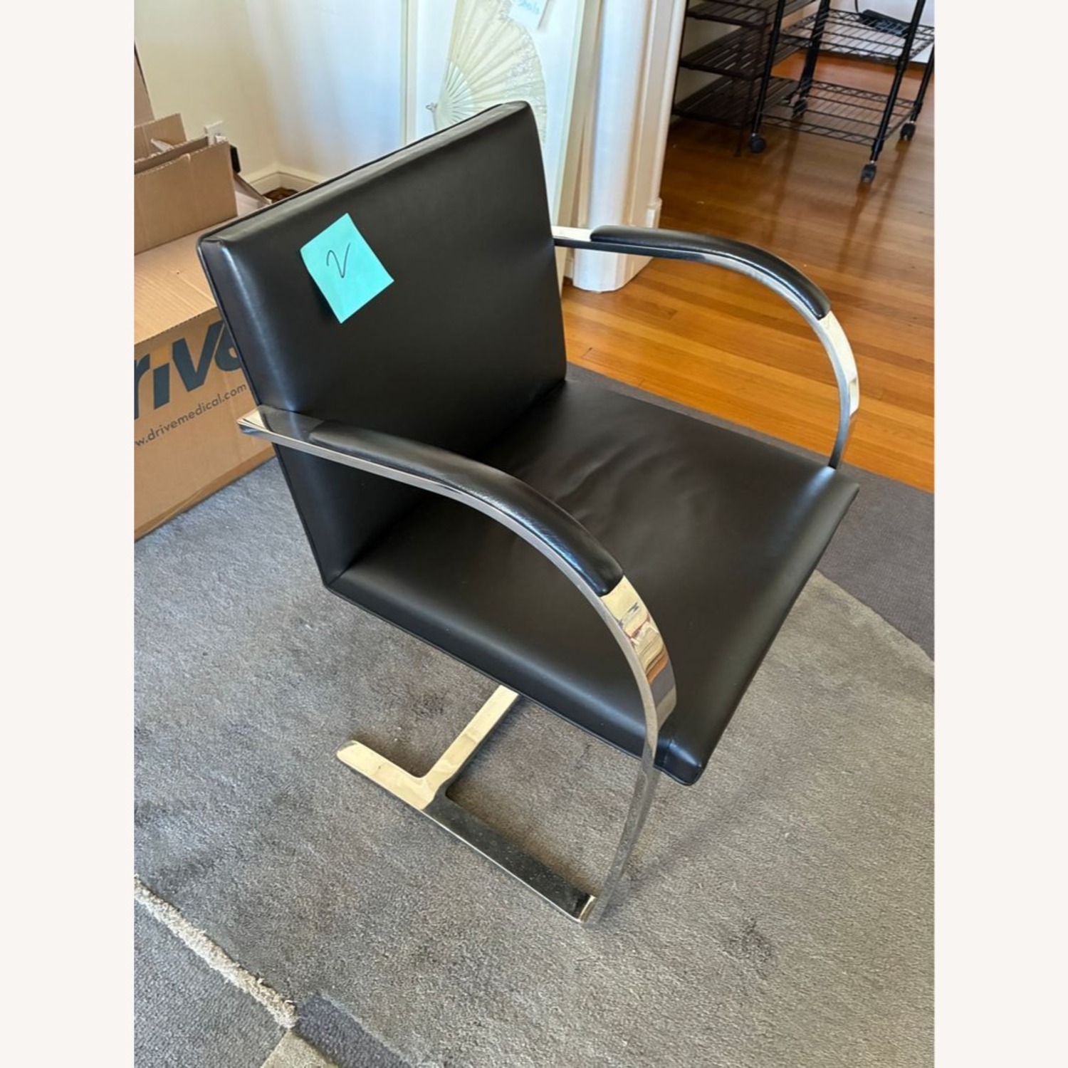 Mid-Century Modern Bauhaus Style Chrome  - image-6