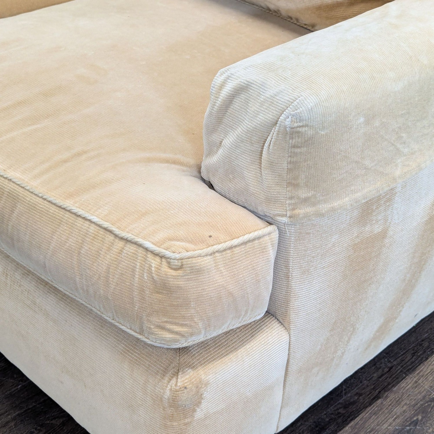 Baker 3-Seat Honey Gold Sofa - Plush Down Cushions - image-5