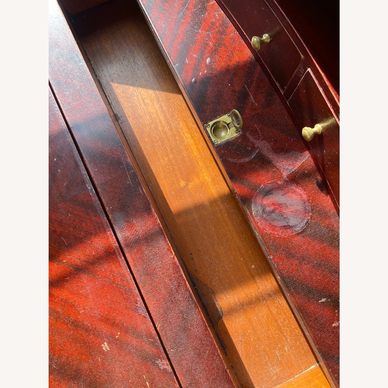 Vintage/Antique Desk in Floral Design  - image-4