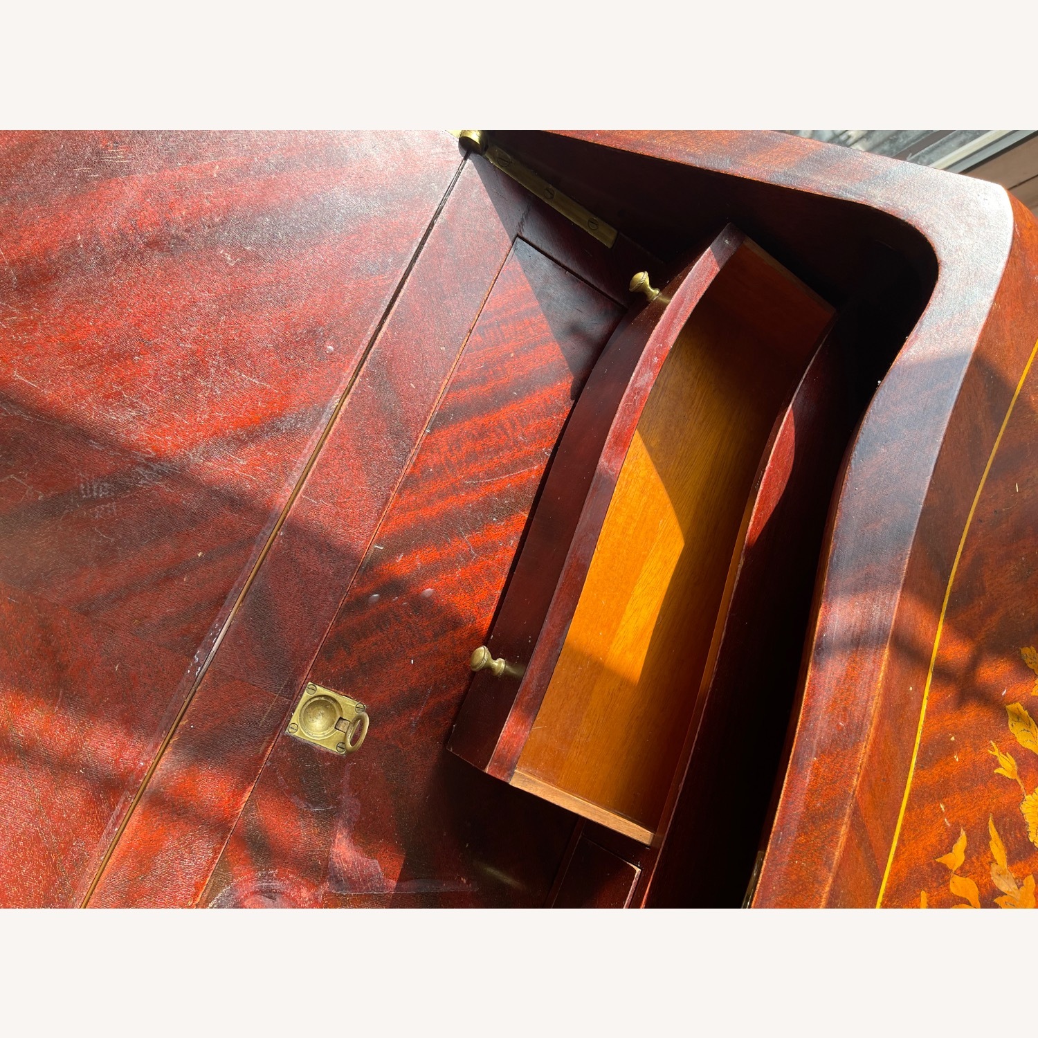 Vintage/Antique Desk in Floral Design  - image-5