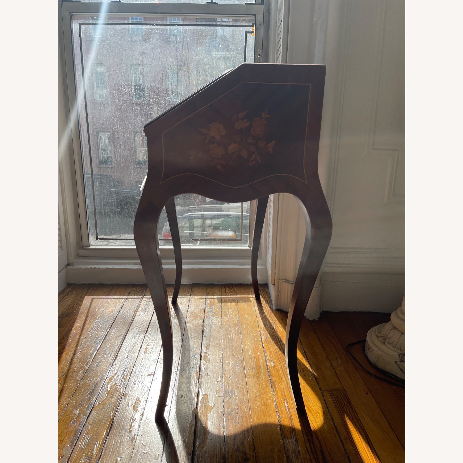 Vintage/Antique Desk in Floral Design  - image-11