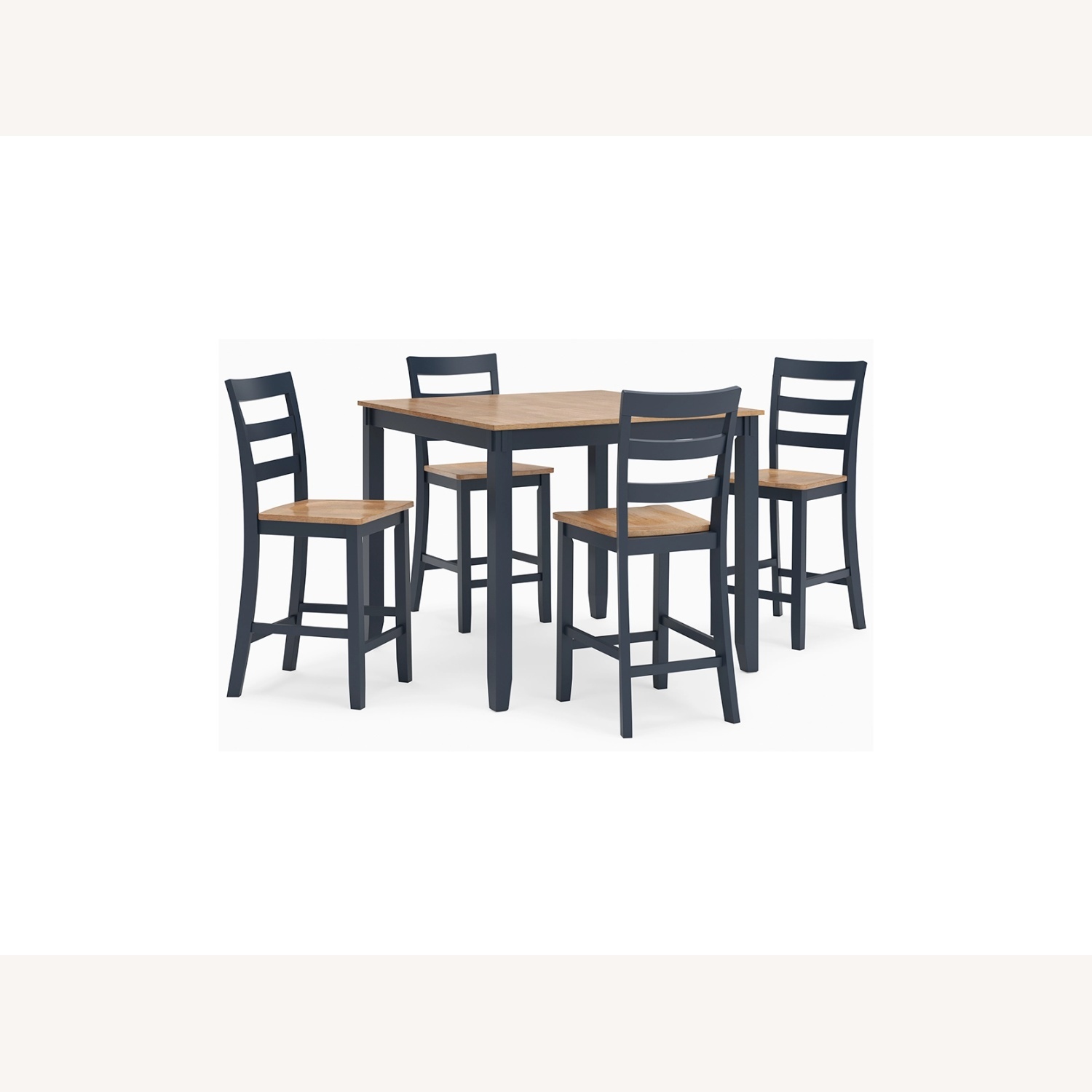 Gesthaven Dining Table and 4 Bar Stools - image-4