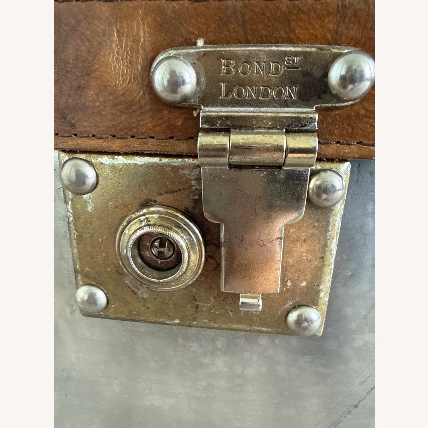 Vintage/Antique Silver Metal Chest - image-2