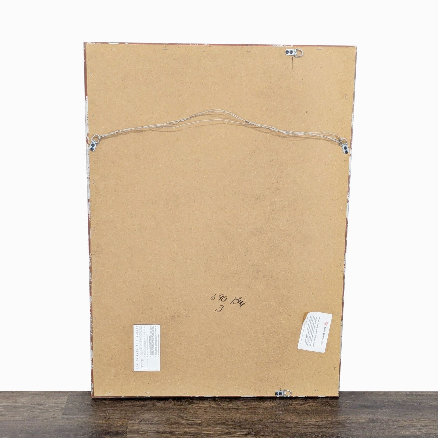 Carolina Mirror Company Carved Wood Frame Mirror - image-2