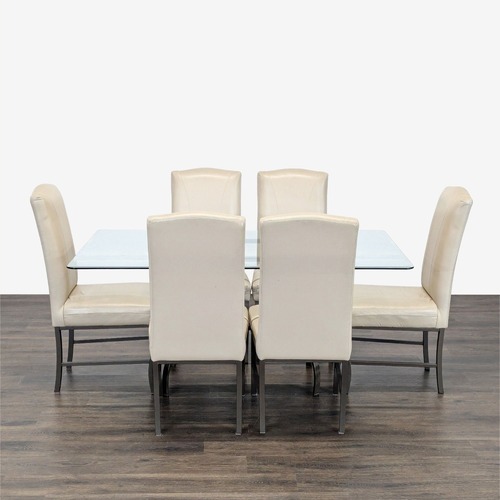 Used Reflections Furniture 6-Piece Dining Set  for sale on AptDeco
