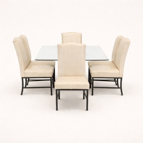 Used Reflections Furniture 6-Piece Dining Set  for sale on AptDeco
