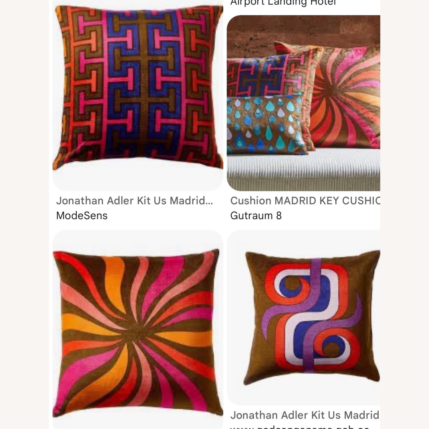 Jonathan Adler Velvet Pillow - image-3
