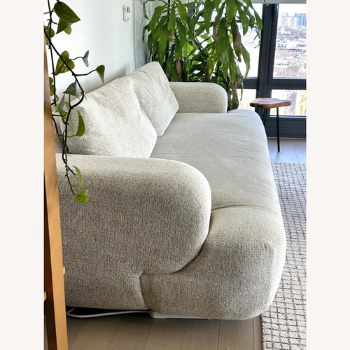 Used Create Comfort Benito Natural Fabric 3+ Seater Sofa for sale on AptDeco