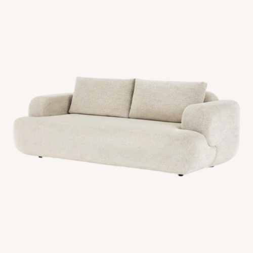 Used Create Comfort Benito Natural Fabric 3+ Seater Sofa for sale on AptDeco